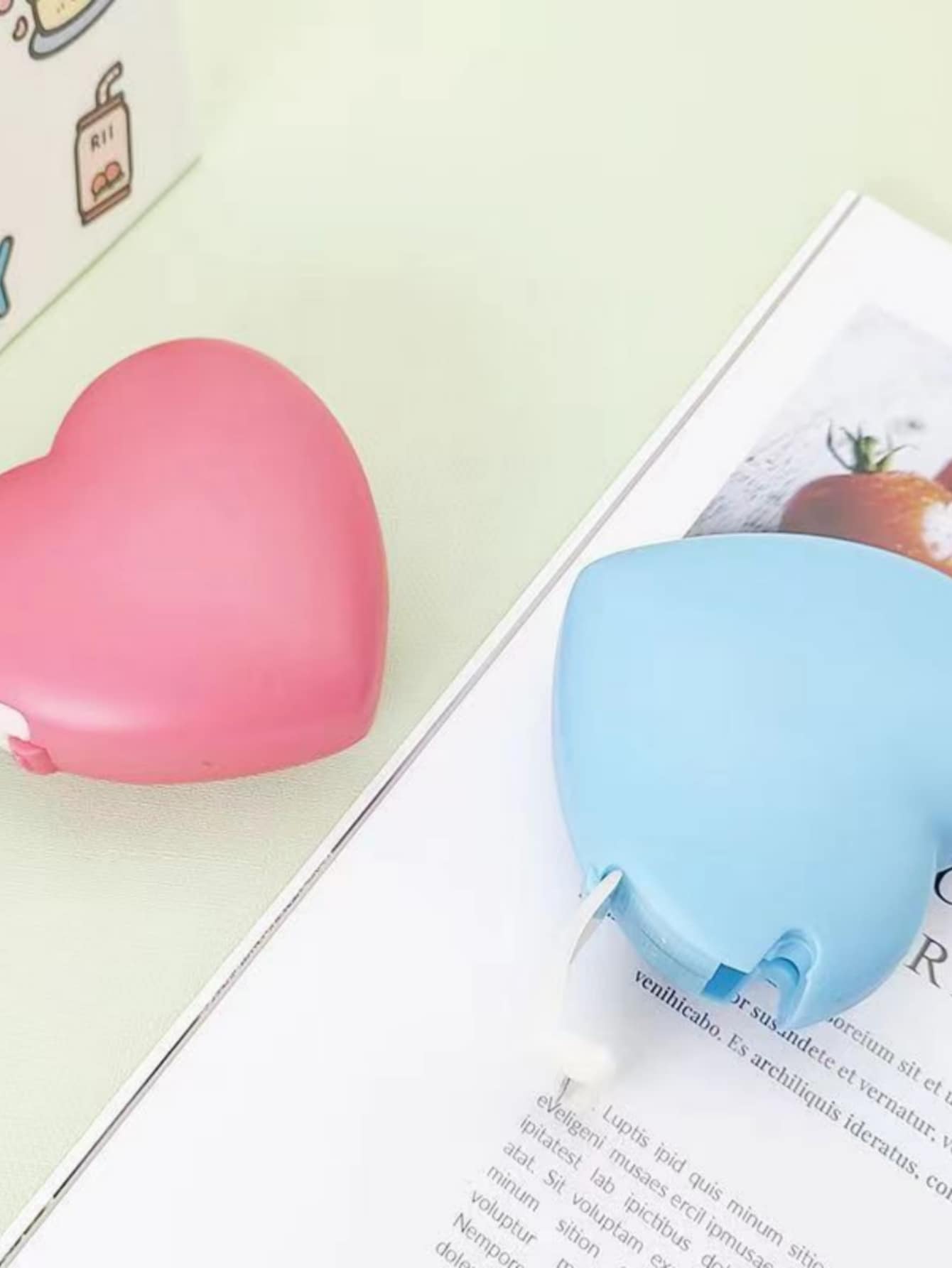 1 pieza Dispensador de cinta en forma de corazón al azar - Multicolor - Ver 1