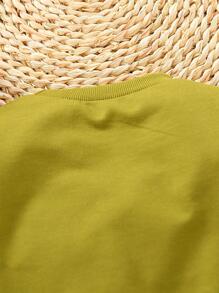 Bộ đồ Em bé Lá thư Giải trí - Nhiều màu - Xem 5