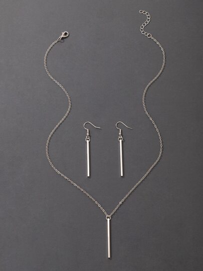 imoli 3 piezas Set joya con diseño geométrico