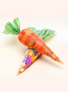 20入組胡蘿蔔造型糖果包裝opp袋 - 彩色 - 查看 8