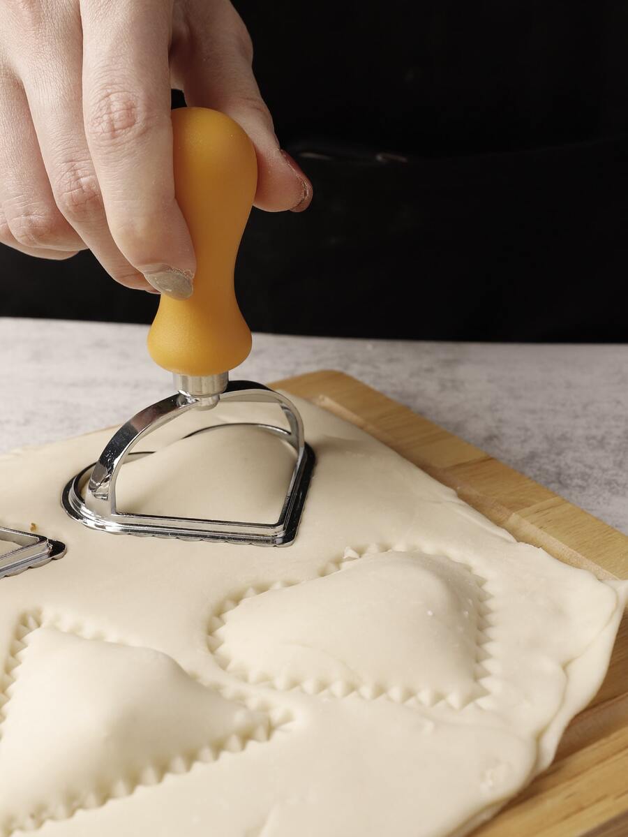 1入組心形餃子模具 - 彩色 - 查看 1