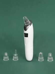 Facial Pore Vacuum Blackhead Reducer, Facial Pore Cleanser - 3 Suction Power, 5 Probes, USB Rechargeable Facial Cleansing Set - Adult Facial Electric Cleansing Tool, Birthday Gift, Mother'S Day - White - View 7