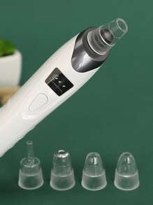 Facial Pore Vacuum Blackhead Reducer, Facial Pore Cleanser - 3 Suction Power, 5 Probes, USB Rechargeable Facial Cleansing Set - Adult Facial Electric Cleansing Tool, Birthday Gift, Mother'S Day - White - View 10