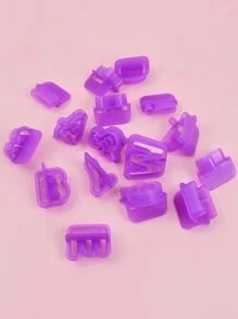 40入組字母形狀餅乾印章