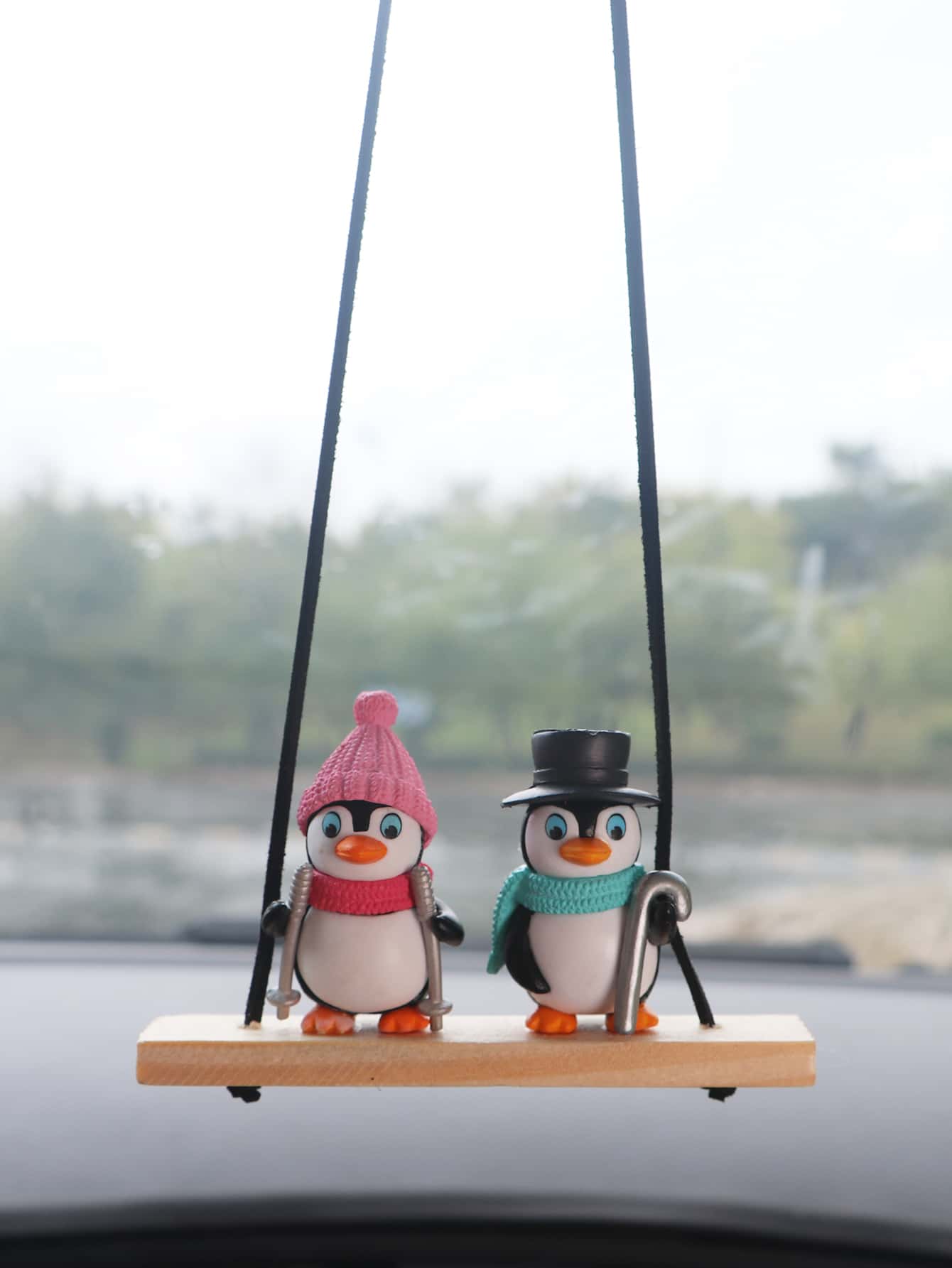 1pc Penguin Design Car Hanging Ornament | SHEIN South Africa