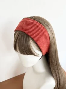 1/3/4pcs Solid Color Sport Headbands, Daily Casual Household Items - Multicolor - View 4