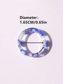 邪惡之眼細節圓環 - 彩色 - 查看 5