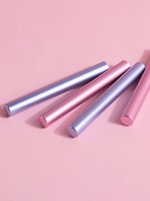 klimonla 2pcs Pen Salon Caps Metal Extender Brush Color Opaque Protection Zinc Supplies For Extension Protector Alloy Assorted Sealed Matte Covers Light-Proof Art Manicure Toppers Brushes - Multicolor - View 6