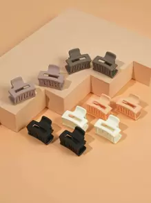 10入組素色髮爪