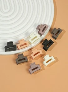 10入組素色髮爪