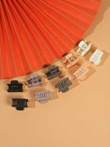 10入組素色髮爪