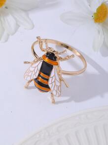 1 Ong Trang Trí Vòng Khăn Ăn Hiện Đại Loài Côn Trùng Trang Trí Hợp Kim Kẽm Khăn Ăn Giá Đỡ Nhẫn Cho Bàn Ăn - Nhiều màu - Xem 4