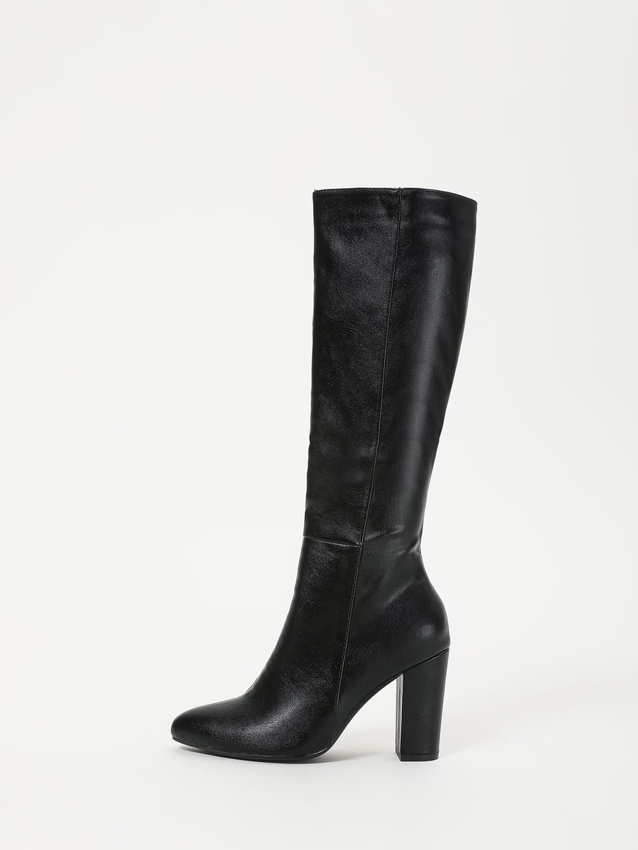 Black Boots And Knee Boots, Over The Knee Boots, Cowboy Boots, Platform