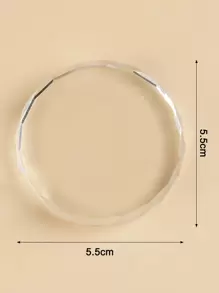 FULL BEAUTY 1个透明指甲油调色盘，美甲用品，美甲工具，美甲艺术工具，返校季，美甲，美甲贴片工具 - 無色 - 查看 5