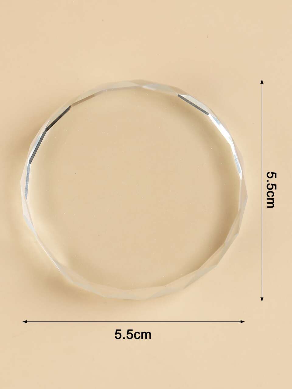 FULL BEAUTY 1pc Clear Nail Color Palette,Nail Supplies,Nail Tools,Nail Art Tools,Back To School,Nails,Nail Tools For Press On Nails