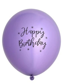 kumozawa 12pcs Heart-Shaped Metal Balloon Set For Birthday (Without Straw) Back To School Valentine Day