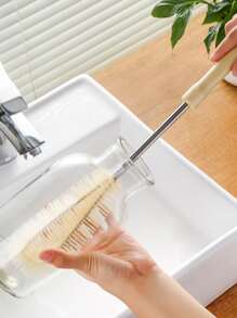 1 件木制长柄奶瓶清洁刷，厨房清洁工具，厨房，浴室，家居，家居供应商 - 彩色 - 查看 7