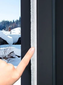 3M/Roll Pest-Proof Windproof Soundproof Sealing Strip, Self-Adhesive Window & Door Insulation Seal Strip, Weatherstrip, Soundproof Dust-Proof Sealing Strip - White - View 8