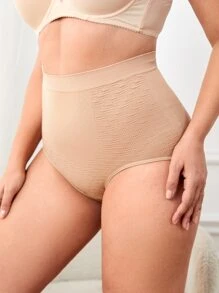 Quần lót Kích Thước Lớn màu trơn - Màu be - Xem 2