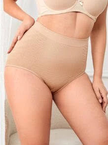 Quần lót Kích Thước Lớn màu trơn - Màu be - Xem 4