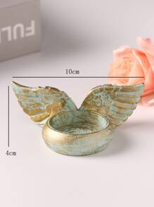 Giá đỡ nến hình cánh 1 cái - màu xanh lá - Xem 3