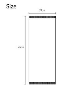 Christmas Deer Print Scarf - Multicolor - View 5