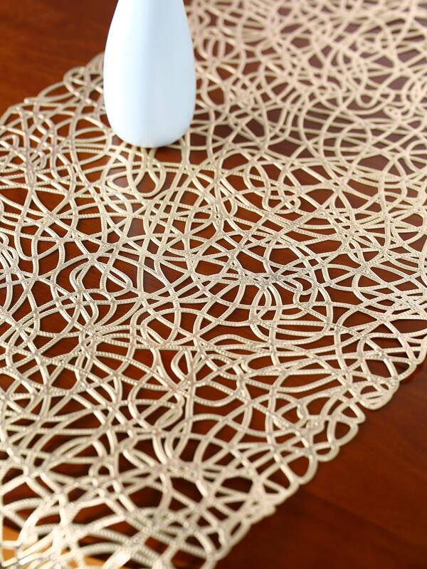 Hollow Out Table Runner SHEIN USA