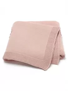 Chăn quấn họa tiết trái tim cho bé - Hồng - Xem 3