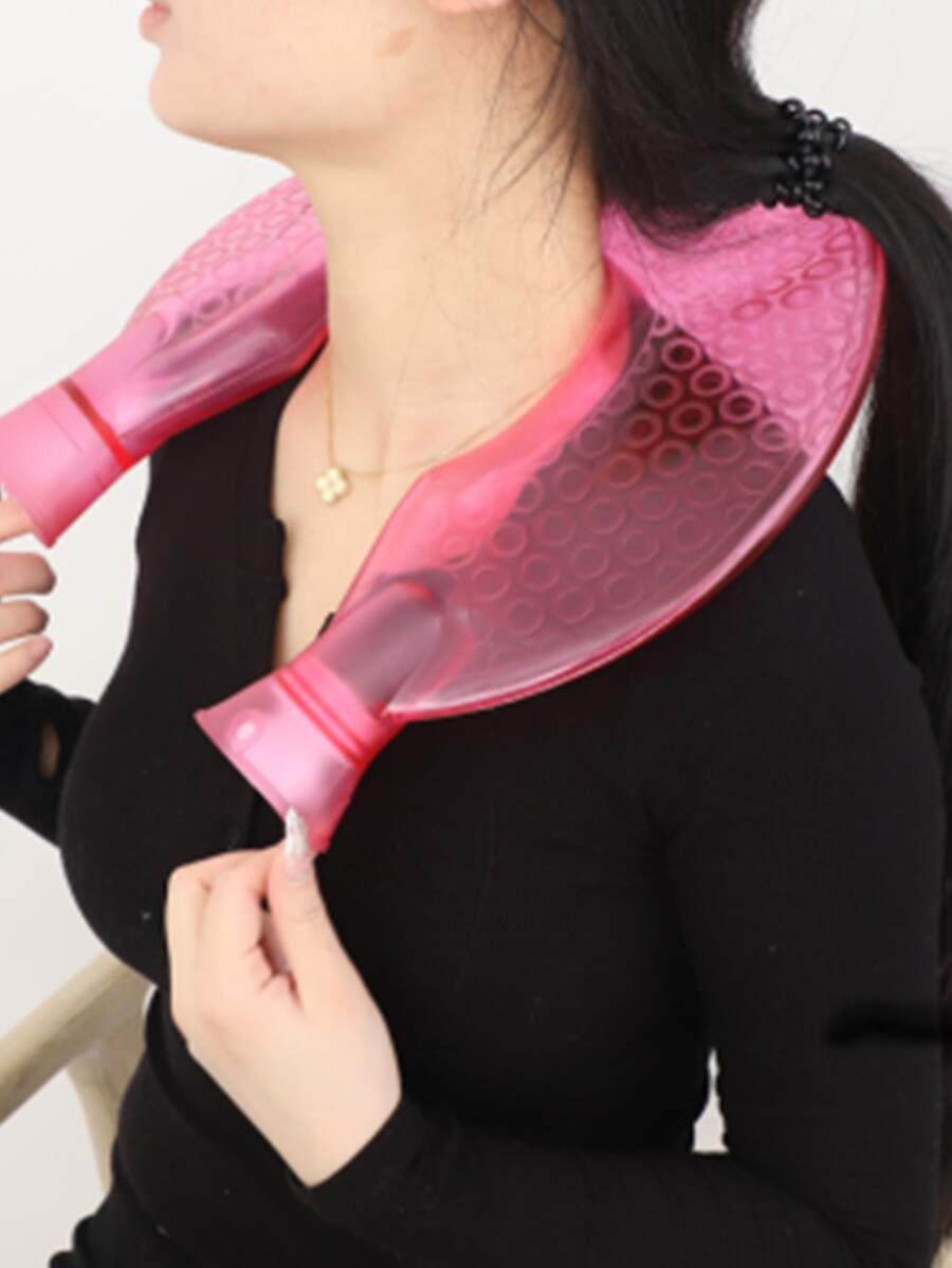 1pc U-shaped Random Color Hot Water Bag - Multicolor - View 1