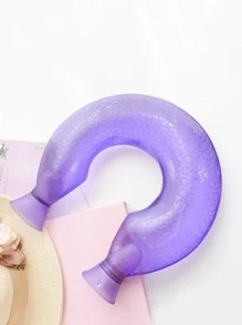 1pc U-shaped Random Color Hot Water Bag - Multicolor - View 5