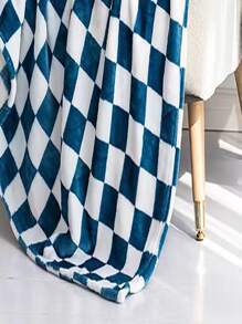 Checkered Pattern Blanket - Multicolor - View 3