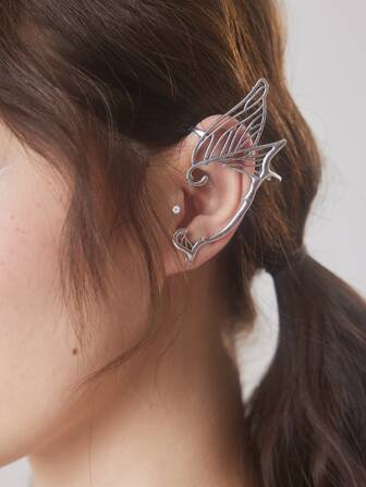 Fairycore 1pc Hollow Out Ear Wrap