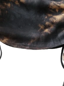 Váy bó sát nhiều màu nhuộm loang lổ cỡ lớn theo phong cách Wasteland (nhuộm loang ngẫu nhiên) cho mùa hè - Nhiều màu - Xem 4