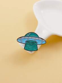 UFO Design Brooch - Multicolor - View 3