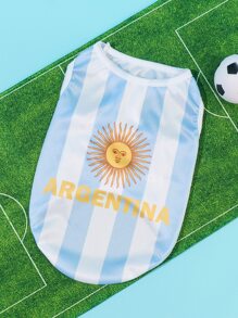 PETSIN Argentina Flag Pet Tank