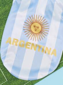 PETSIN Argentina Flag Pet Tank