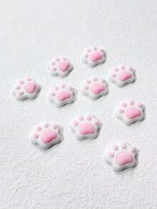 10 piezas Accesorio de joya DIY con diseño de pata - Multicolor - Ver 2