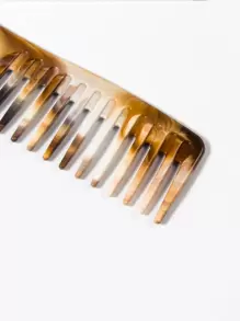 1 Large Wide-Tooth Detangling Comb And Hairdressing Comb Hair Brush,Hair Brush,Comb,Hair Tools,Hair Products And Accessories For Barber Salon Beauty Travel Essentials,Back To School,Travel Holiday Essentials,Hair Accessories For Women - Multicolor - View 4