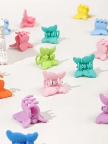 50 chiếc kẹp tóc hình con bướm màu sắc ngẫu nhiên dễ thương,Dopamine - Nhiều màu - Xem 2