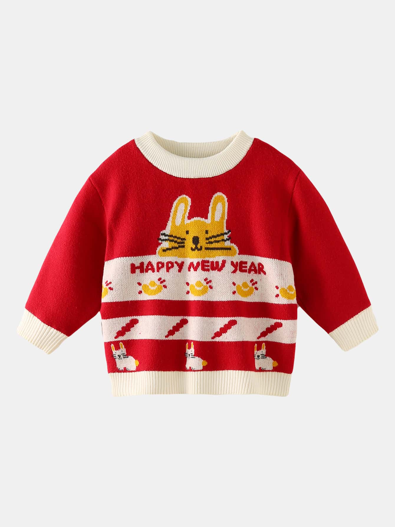 Niñas Jersey con patrón de dibujos animados