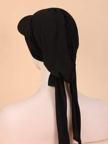 Mũ bóng chày rắn - màu đen - Xem 2