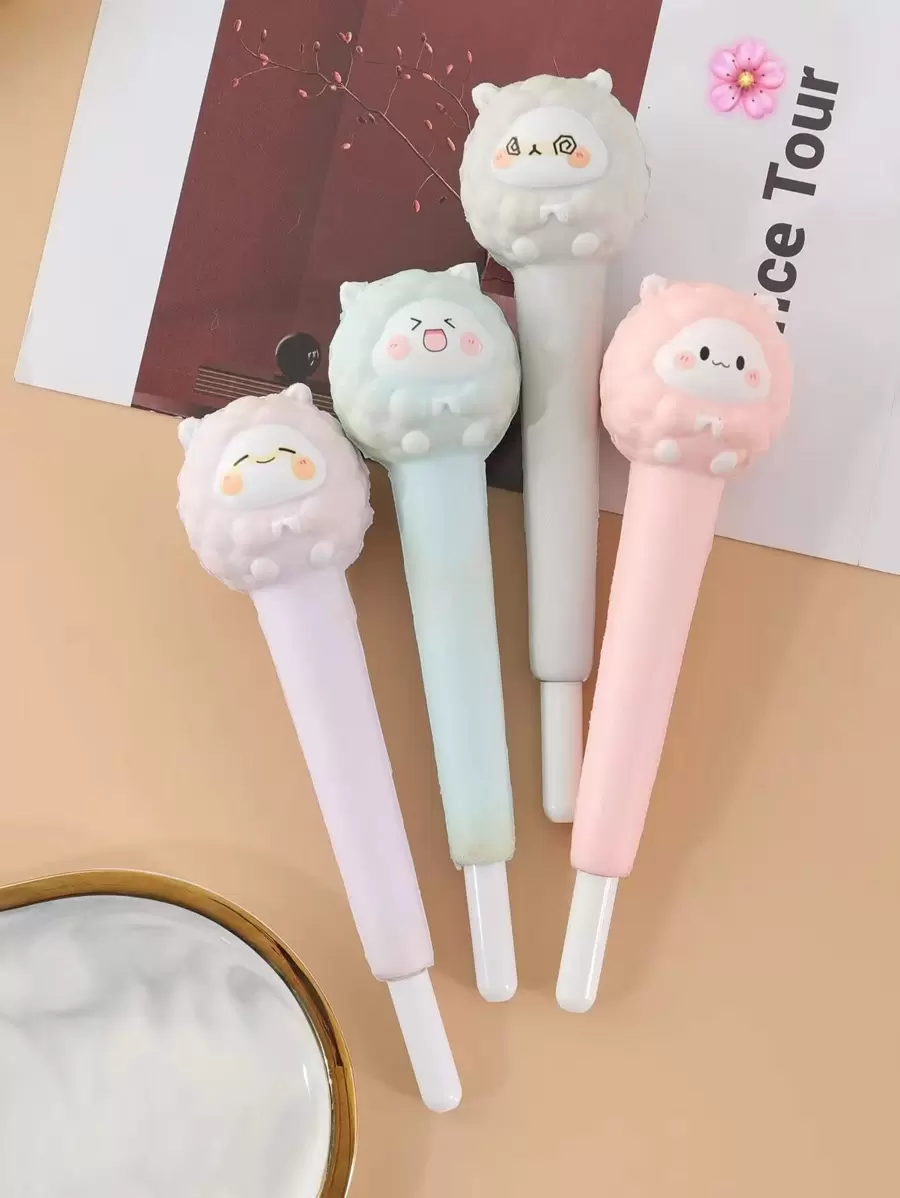 1入組卡通設計隨機中性筆