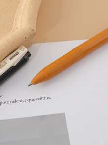 5pcs Random Color Plastic Gel Pen - Multicolor - View 3