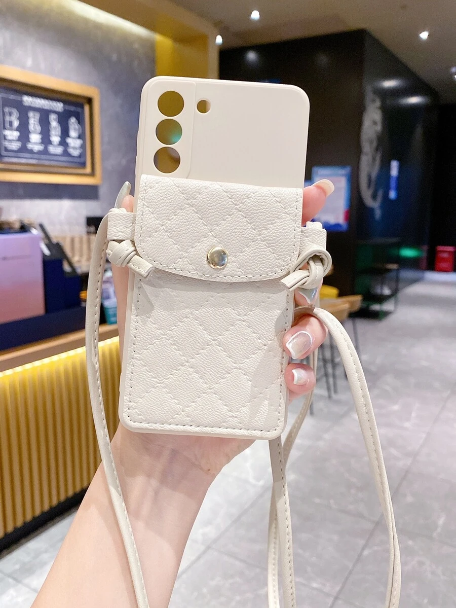 Bolso bandolera Funda para móvil - Beis - Ver 1