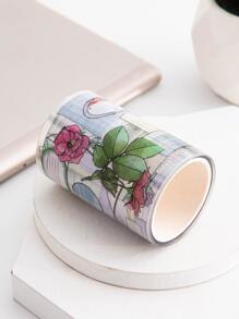 1 cái băng hình hoa văn Washi - Nhiều màu - Xem 6