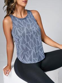 Easithlete Solid Raglan Sleeve Sports Tee Basic T Shirtworkout Tank Top - Dusty Blue - View 2