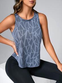 Easithlete Solid Raglan Sleeve Sports Tee Basic T Shirtworkout Tank Top - Dusty Blue - View 3