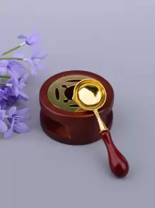 1 pieza Estufa de pintura al fuego con Cuchara - Multicolor - Ver 1