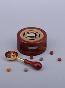 1 pieza Estufa de pintura al fuego con Cuchara - Multicolor - Ver 2