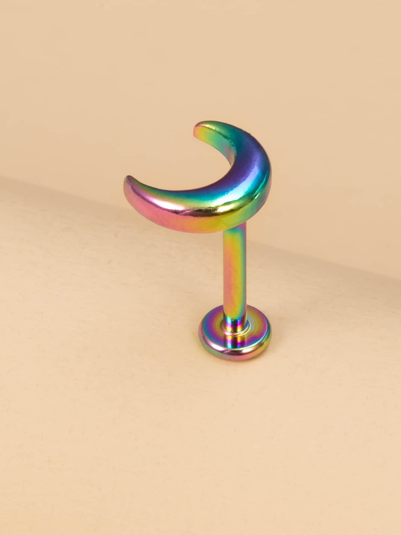 Moon Decor Labret Lip Stud - Multicolor - View 1